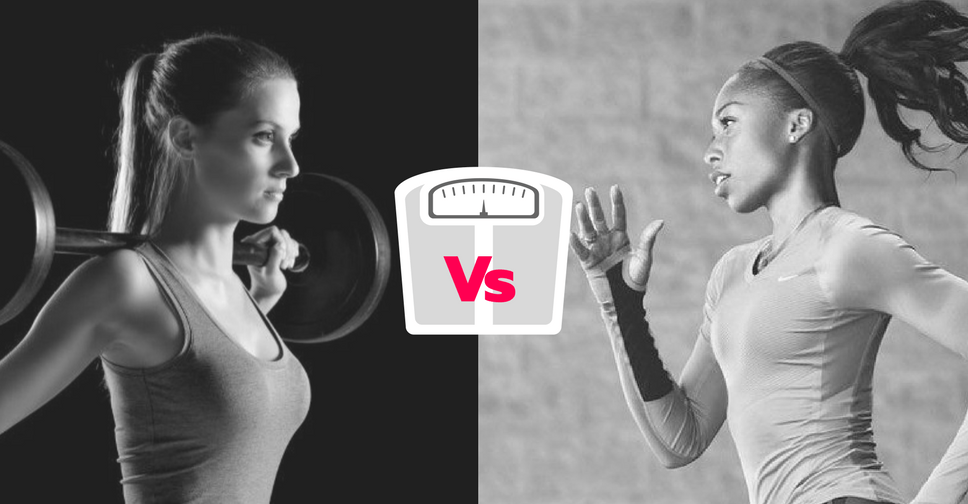 run vs weights