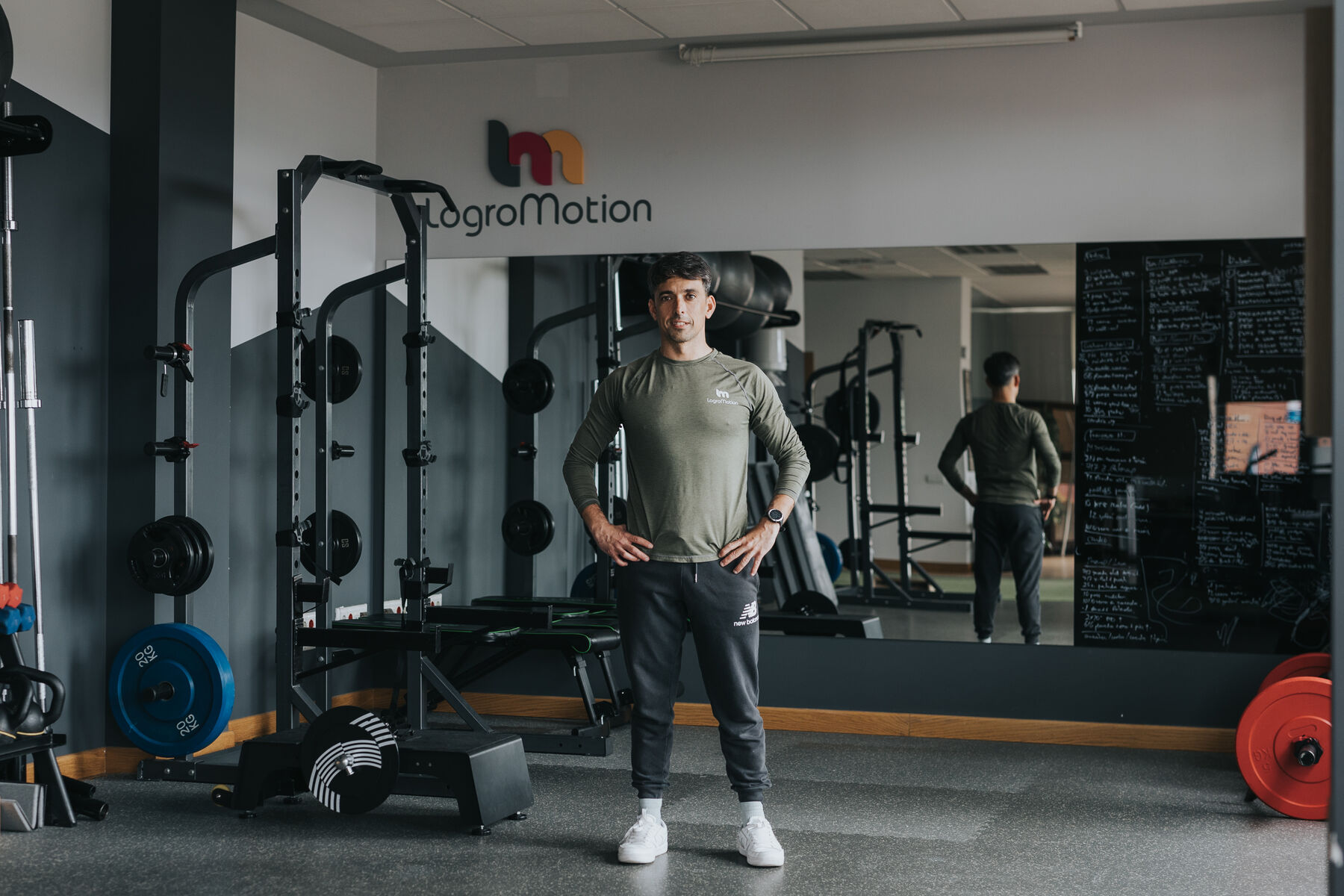 Entrenamiento en el estudio Logromotion
